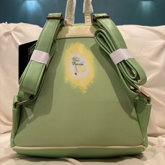 Loungefly X Princess and the Frog Tiana Mini Backpack & Zip Wallet Set NWT - Picture 6 of 13
